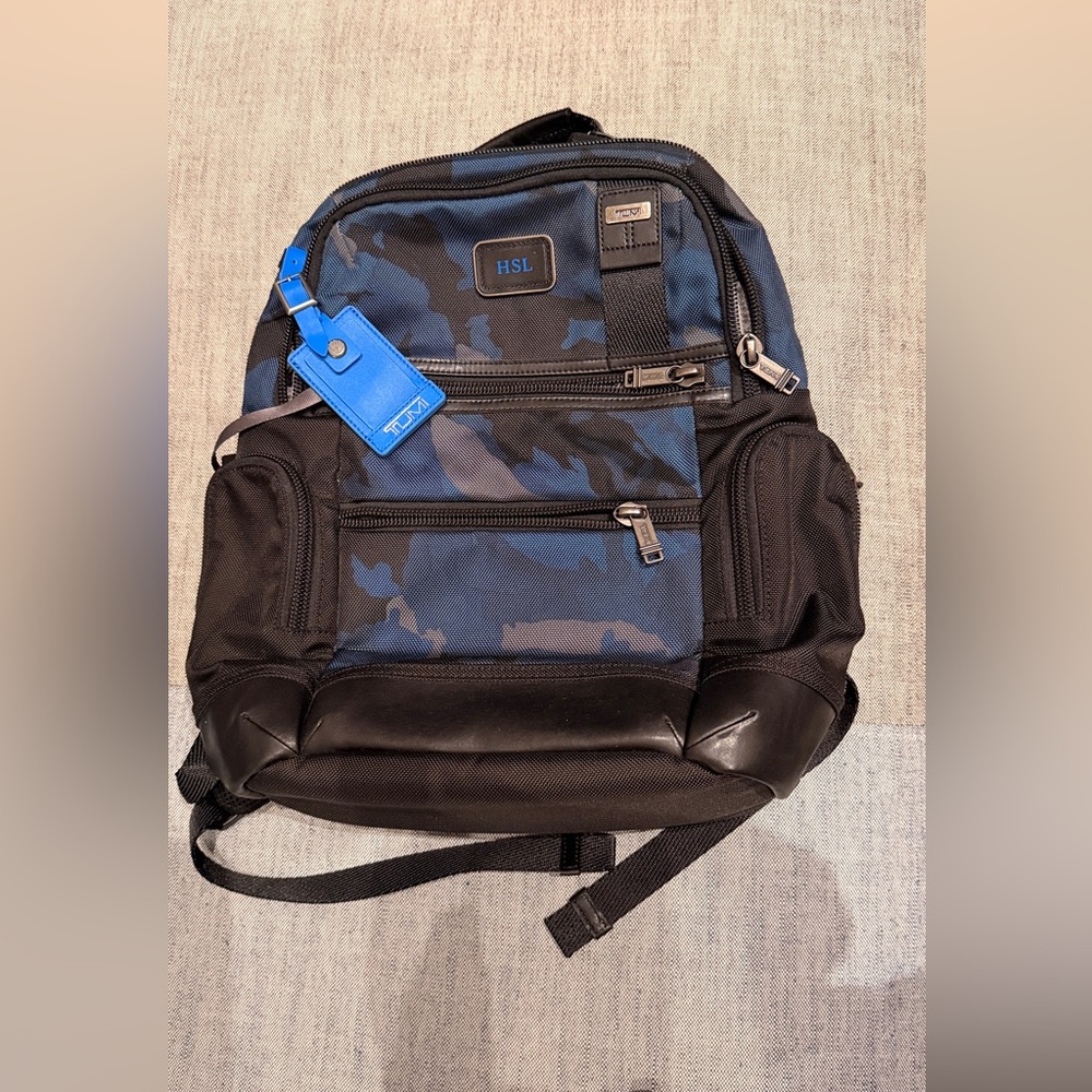 Tumi Alpha Bravo Blue Camo 222681 Travel Backpack
Never USED